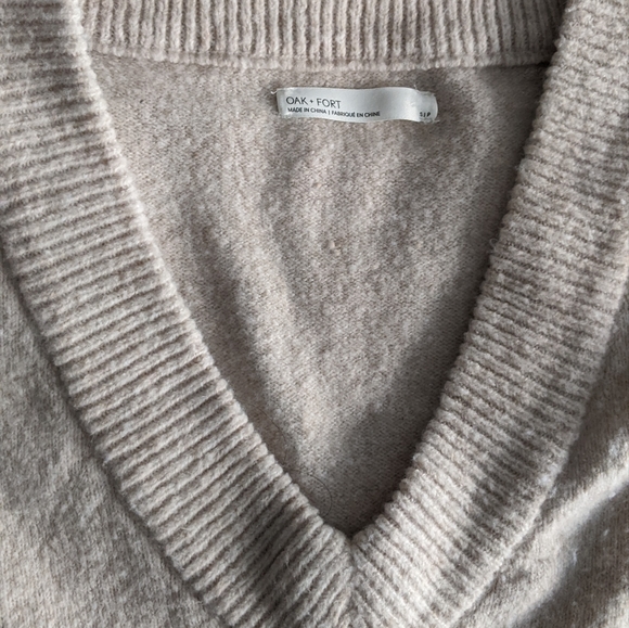 Oak + Fort Sweater Vest - Picture 3 of 3